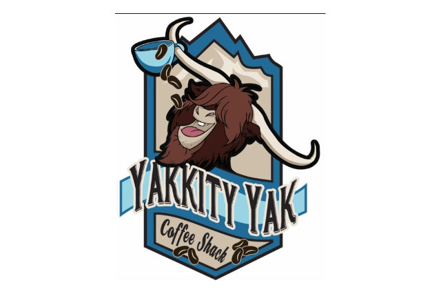 Yakity Yak Coffee Shack logo.