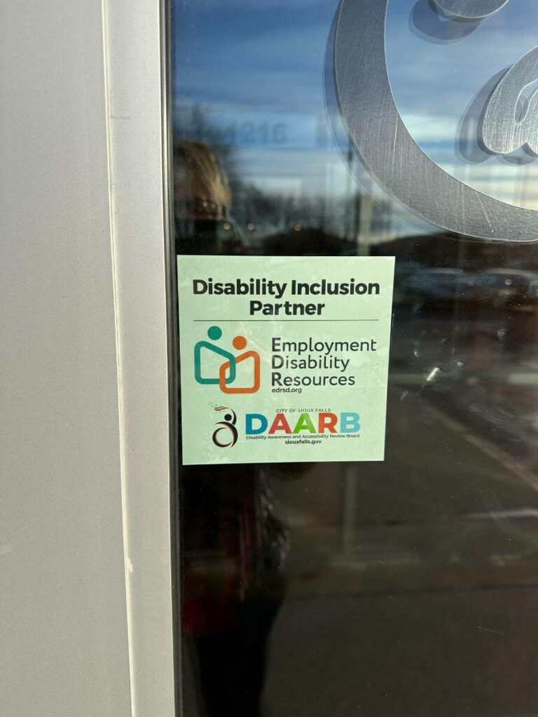 The new Disability Inclusion Partner award.
